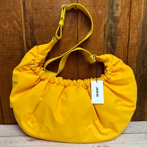Jason Wu Handbags - JASON WU Evelyn Nylon Extra-Large Hobo Bag - Sunflower